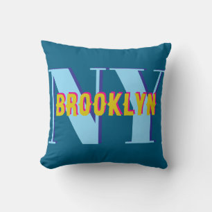 Cojín Decorativo BROOKLYN NY blue bklyn con estilo