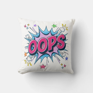 Cojín Decorativo brote de cómico de la OPPS