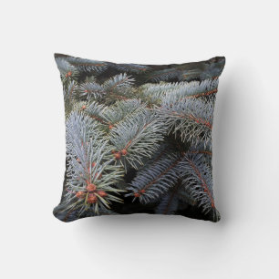 Cojín Decorativo brotes de árbol de abetos