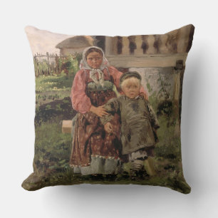 Cojín Decorativo Brother y hermana, 1880