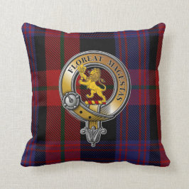 Cojín Decorativo Broun Tartan & Badge
