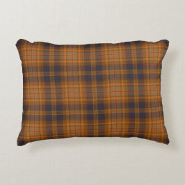 Cojín Decorativo Brown Checkered Tartan Plaid