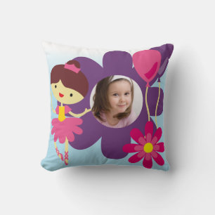 Cojín Decorativo Brown Hair Ballerina Pillow