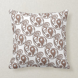 Cojín Decorativo Brown Paisley