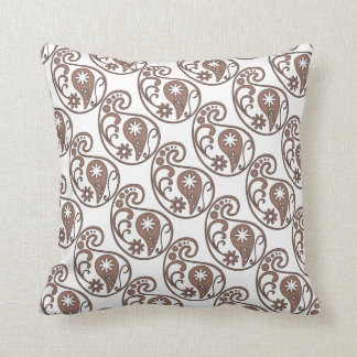 Cojín Decorativo Brown Paisley