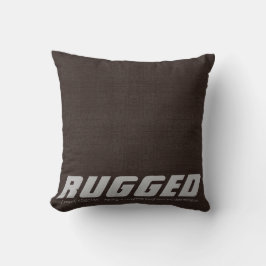 Cojín Decorativo Brown RUGGGED dura determinación