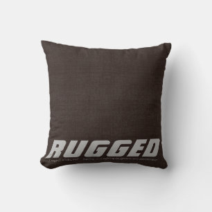 Cojín Decorativo Brown RUGGGED dura determinación