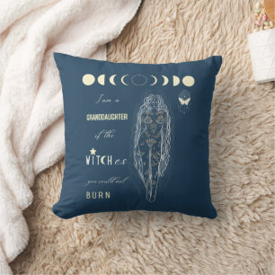 Cojín Decorativo Bruja Ancestral Moonchild