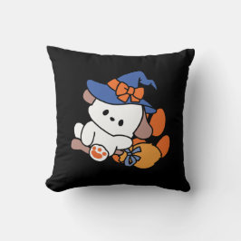 Cojín Decorativo Bruja atractiva en entrenamiento - Perro de Hallow