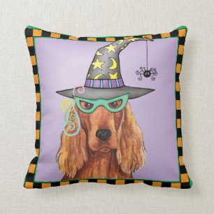 Cojín Decorativo Bruja de Irish Setter
