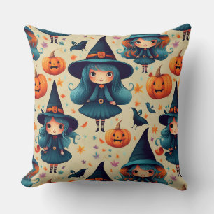 Cojín Decorativo Brujas de Halloween