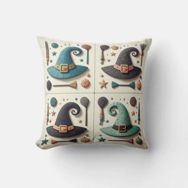 Cojín Decorativo Brujas Soñadoras (Anverso)