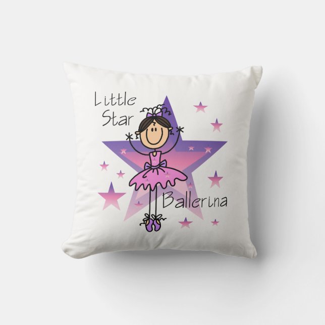Cojín Decorativo Brunette Little Star Ballerina Pillow (Anverso)