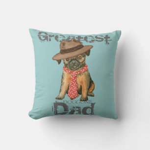 Cojín decorativo Bruxelles Griffon Dad