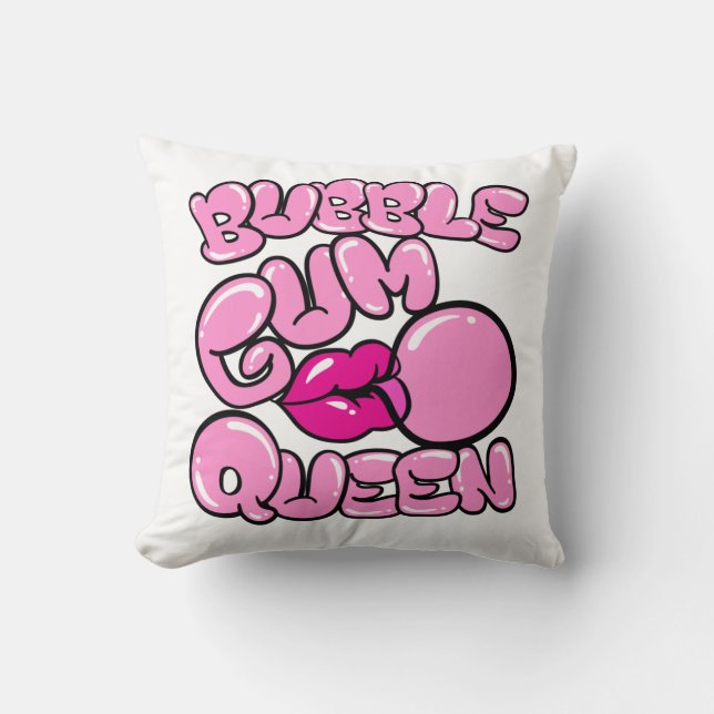 Cojín Decorativo Bubble Gum Queen Bubblegum (Anverso)
