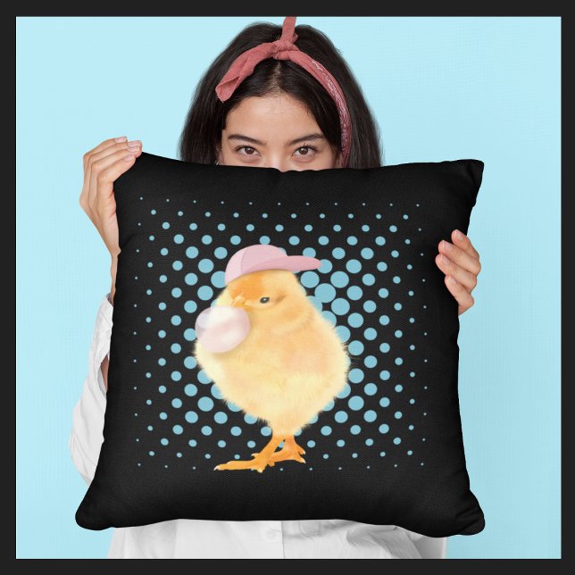 Cojín Decorativo Bubblegum rosado (Subido por el creador)