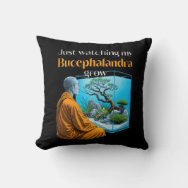 Cojín Decorativo Bucephalandra Zen – A Meditative Aquascaping