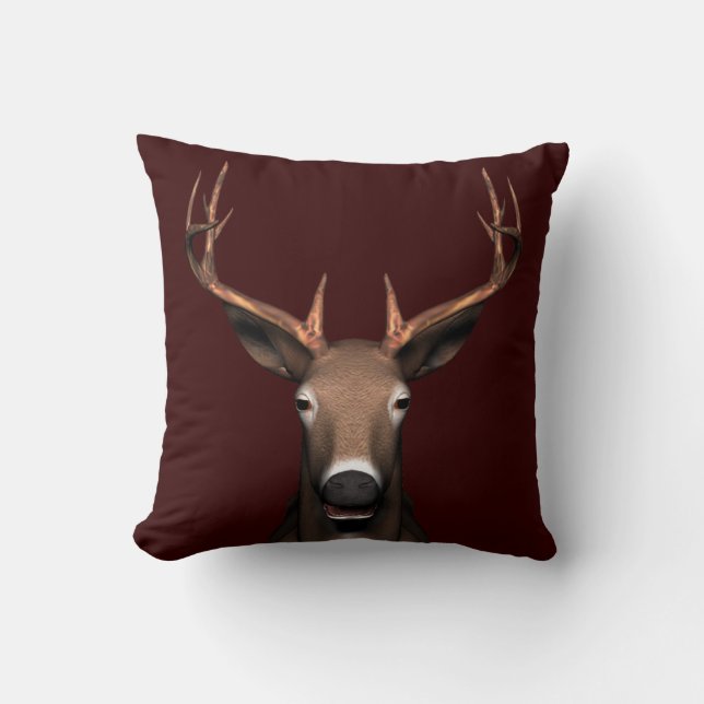 Cojín Decorativo Buck Head (Anverso)