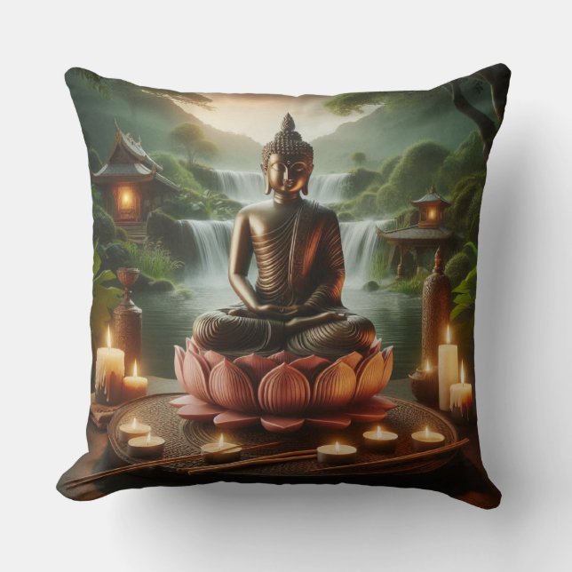 Cojín Decorativo Buda (Anverso)