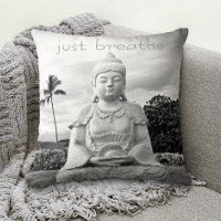 Buda hawaiana foto en blanco negro acaba de termin