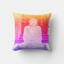 Cojín decorativo Buda Rosa