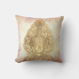 Cojín Decorativo buddha dorada