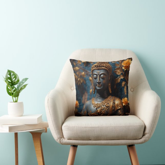 Cojín decorativo Buddha Polyester (Silla)