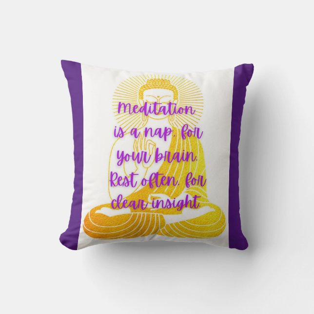 Cojín Decorativo BuddhaToday V4 Almohadones de la Paz #3 - Almohadó (Anverso)