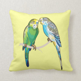 Cojín Decorativo budgerigars