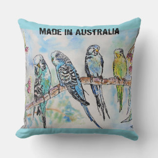 Cojín Decorativo Budgie Budgerigar Bird Made In Australia T Shirt