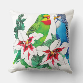 Cojín decorativo Budgie Couple