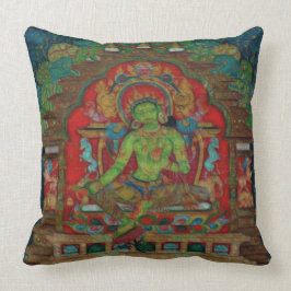Cojín Decorativo Budismo tibetano Green Tara