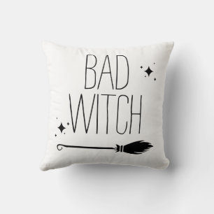 Cojín Decorativo Buena Bruja Mala Bruja Halloween Fantasía ✨
