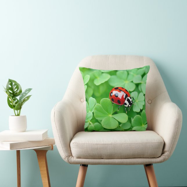 Cojín Decorativo Buena suerte Ladybug (Silla)
