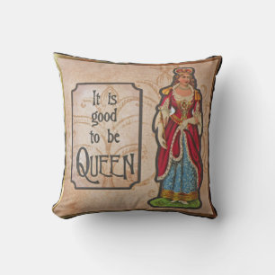 Cojín Decorativo Bueno Ser Reina