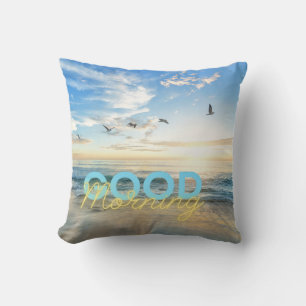 Cojín Decorativo Buenos días cielo azul