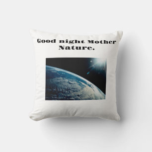 Cojín Decorativo Buenos días/noche Madre Naturaleza