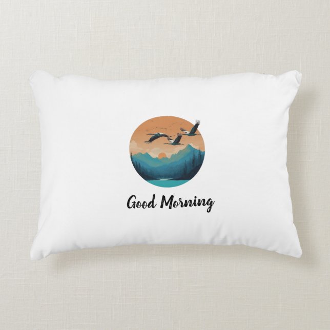 Cojín Decorativo Buenos días Pillow (Anverso)