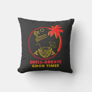 Cojín Decorativo Buenos tiempos de Shell-abrate