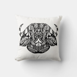 Cojín Decorativo Buey Tribal