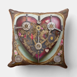 Cojín Decorativo Buff Red Heart Steampunk Series