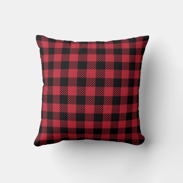 Cojín Decorativo Buffalo Plaid (Reverso)