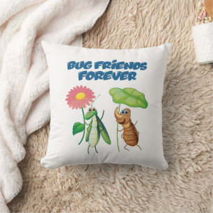 Cojín Decorativo Bug Friends para siempre
