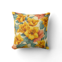 buganvillas naranja amarillo