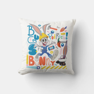 Cojín Decorativo BUGS BUNNY BUILDERS™  BUGS BUNNY™ Herramientas de 