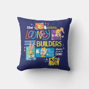 Cojín Decorativo BUGS BUNNY BUILDERS™  El Collage de Looney Builder