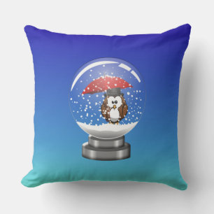 Cojín Decorativo búho de bola de nieve