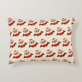 Cojín Decorativo Búho de Santa