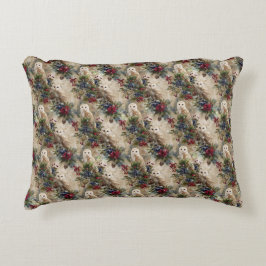 Cojín Decorativo Búho Floral Encantador