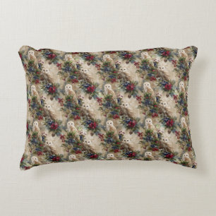 Cojín Decorativo Búho Floral Encantador
